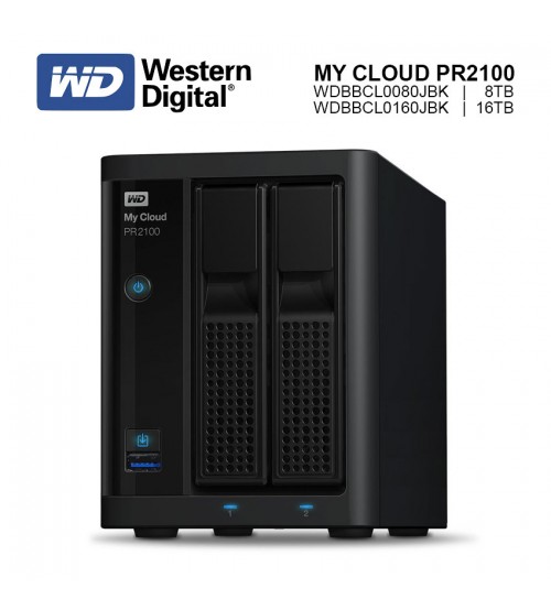 WD Western Digital My Cloud Pro PR2100 Network Storage ( 8TB / 16TB )